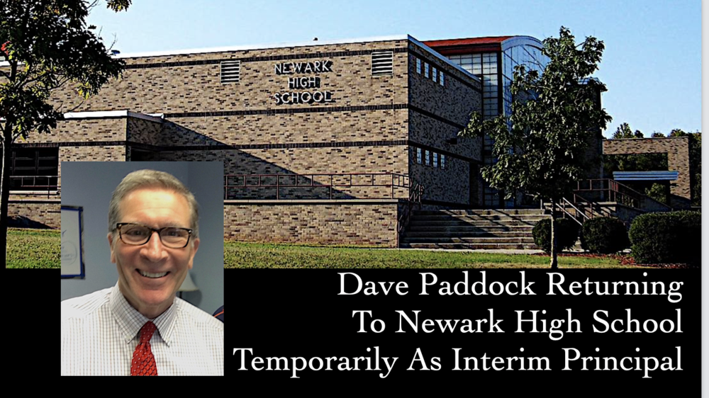 Dave Paddock Returning to Newark High School