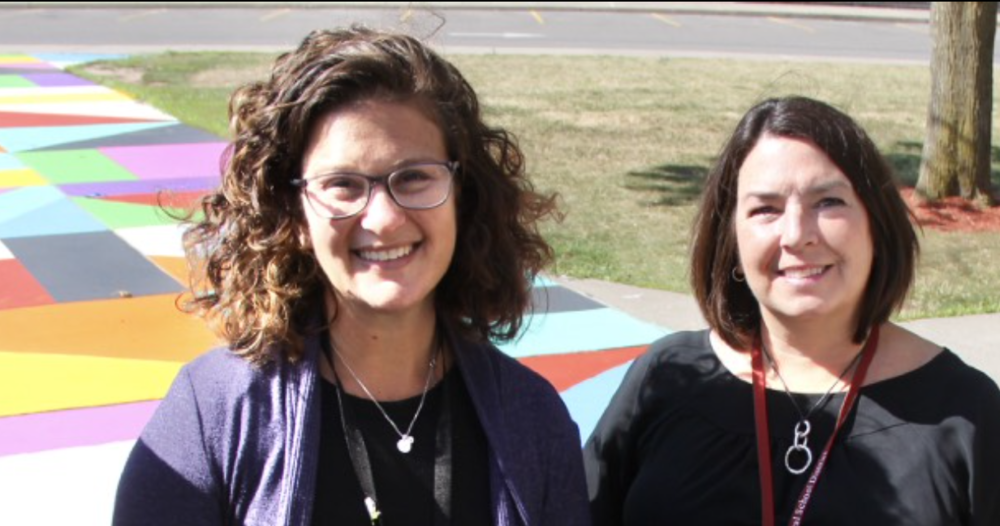 Pictured: Sandra Ordan and Jennifer Sinsebox