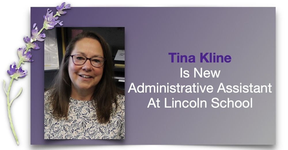 Tina Kline is New Administrative Assistant at Lincoln School