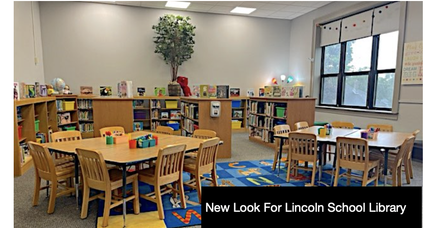New Look for Lincoln School Library
