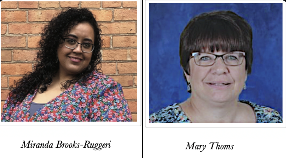 Pictured: Miranda Brooks-Ruggeri and Mary Thoms
