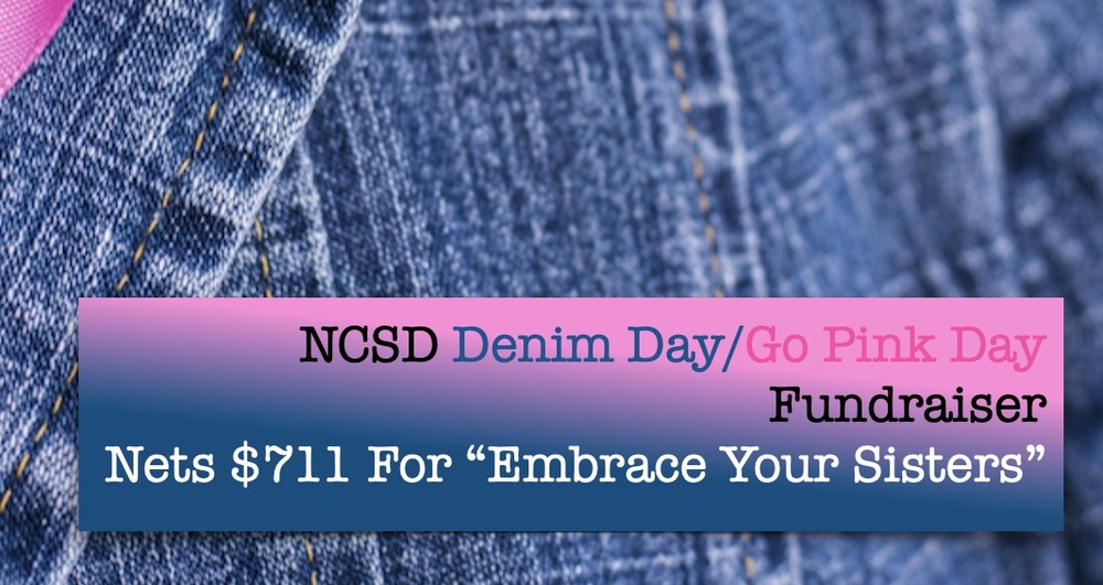 NCSD Demin Day/Go Pink Day Fundraiser